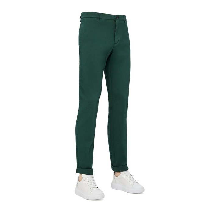 Pantaloni barbati chino verzi CH001