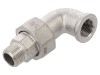 Conector cot 90&deg; G 3/8" inox