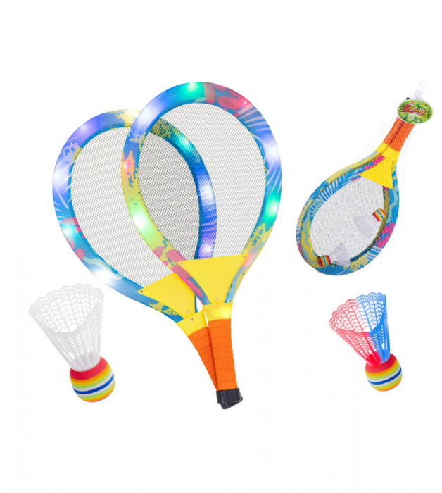 Rachete de tenis sau badminton cu Iluminare LED