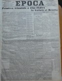 Ziarul Epoca, 19 Octombrie1899; Domnul Fleva la Galati si Braila