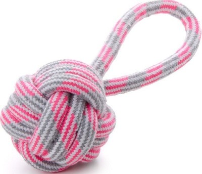 Jucarie minge franghie &amp;amp; maner pink 9 cm foto