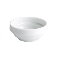 Set 6x bol portelan, pentru sosuri sau smantana, 50 ml