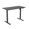 Birou cu reglare pe &icirc;nălțime, 120x60 cm negru