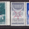 1958 - Satelitii artif supratipar ranversat, triptic neuzat MNH