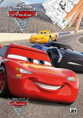 Carte de Colorat A4 cu Personaje Disney Pixar - Cars 3 foto