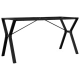 Cumpara ieftin Picioare masa de sufragerie Y-Frame 140x60x73 cm Otel