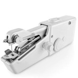 Mini masina de cusut portabila SIKS H1, pe baterii, premium, Alba