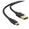 CABLU USB Ugreen, &quot;US132&quot; USB 2.0 (T) la Mini-USB (T) 5 Pin, 2m, conectori auriti, negru, &quot;30472&quot; (timbru verde 0.08 lei) - 6957303834723