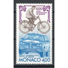 Monaco 1990 Mi 1954 MNH - Centenarul Clubului Auto Monaco