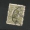 No(08)timbre-Romania 1908-L.P.66- Carol I gravate -perfin B.R.-15 bani