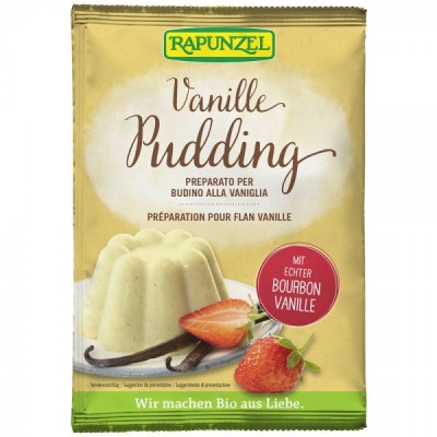 Budinca de Vanilie Bio Rapunzel 40gr foto