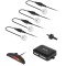 Sistem parcare display LED 4 senzori albi PEIYING