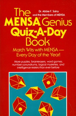 The Mensa Genius Quiz-A-Day Book foto