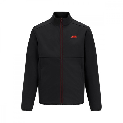 Formula 1 geacă de bărbați Logo Softshell Black F1 Team 2023 - M foto