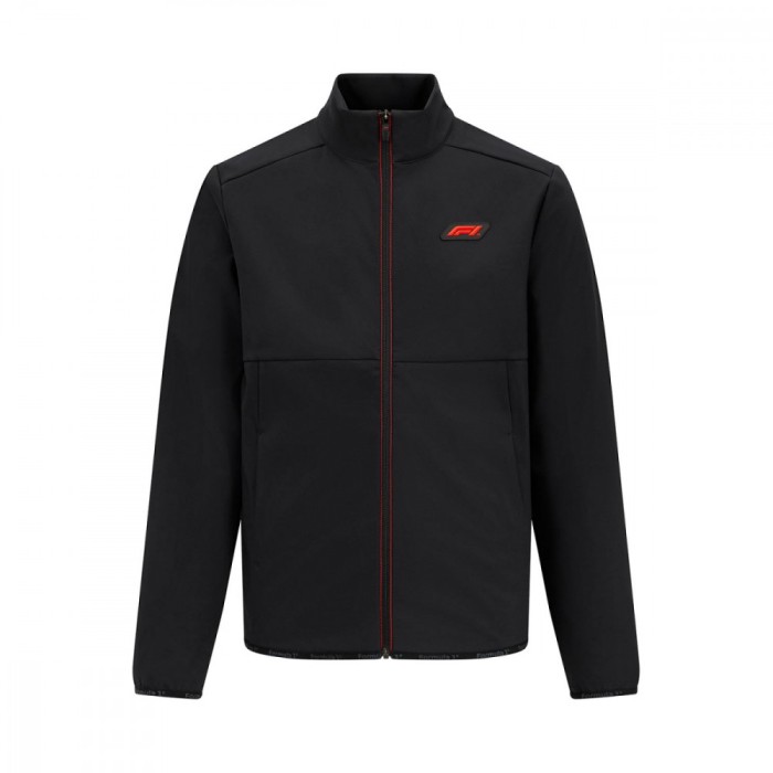 Formula 1 geacă de bărbați Logo Softshell Black F1 Team 2023 - M