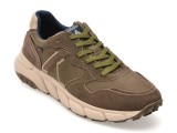 Pantofi sport CALLAGHAN kaki, 63800, din piele naturala