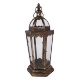 Cumpara ieftin Felinar metal maro cupru 19x17x45 cm