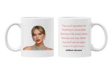 Cana alba personalizata, Taylor Swift, INOVATIX&reg;. 330 ml, Oem