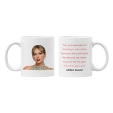 Cana alba personalizata, Taylor Swift, INOVATIX&reg;. 330 ml