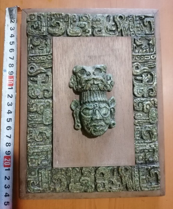 Zeitate Maya, Azteca - piatra Malachit de Mexic