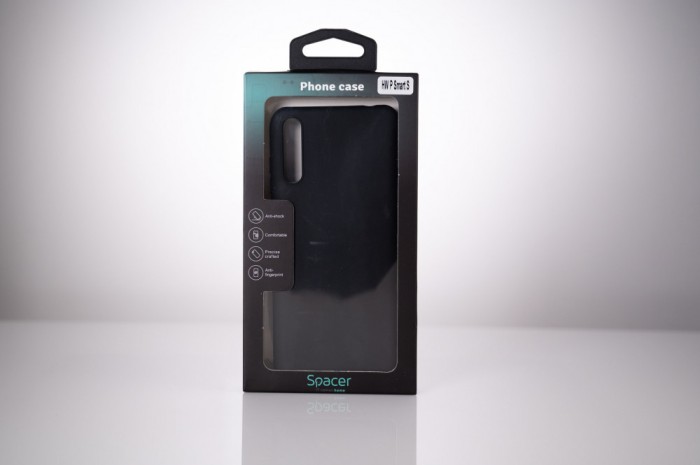 Husa Huawei telefon P Smart S, negru, tip back cover, material flexibil TPU, &quot;SPPC-HU-P-SS-TPU&quot;