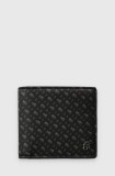 BOSS portofel de piele barbati, culoarea negru, 50523956