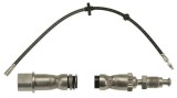 Furtun frana Citroen C5 II, C5 III, C6; Peugeot 407, 407 Sw, 508 I, 508 Sw I Motor 1.6, 1.6 BlueHDi 120, 1.6 HDi, 1.6 HDi 110, 1.6 HDi 110, lungime