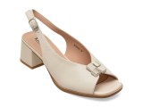 Sandale KARISMA alb, JY60009, din piele naturala