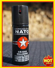 Spray Paralizant Nato Autoaparare cu Lacrimogen foto