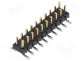 Conector SAMTEC şiruri pini tată 20 PIN 2mm aurit SMT