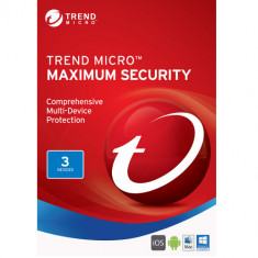 Licenta 2024 pentru Trend Micro Maximum Security - 3-ANI / 3-Dispozitive