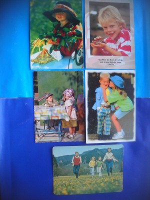 HOPCT LOT NR 982 COPII -5 CARTI POSTALE-CIRCULATE foto