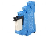 Releu Intermediar DPDT 24VDC 8A, Finder