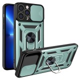 Husa iPhone 13 Pro Max protectie camera Techsuit CamShield Series, verde