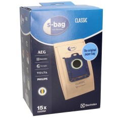 Set 15 saci S-bag E200SM pentru aspirator Electrolux AEG Zanussi, 9001688002