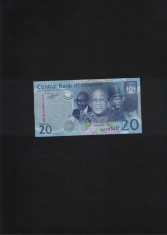 Lesotho 20 Maloti 2010 unc seria348340