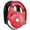 Scripete Alpinism Petzl Minder, 97% Eficienta, 8kN, Rulment, Diametru 7-13mm, Rosu/Negru