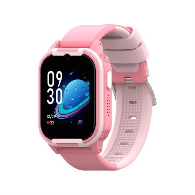 Ceas Smartwatch Pentru Copii Wonlex CT24 Premium Ultra Small, Localizare GPS, Functie telefon, Apel Video, Pedometru, Vibratii, Functii Sanatate, Roz foto