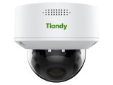 Camera IP dome Tiandy 5MP cu lentila varifocala, PoE si AI, IK10