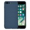 Husa pentru Apple iPhone 8 Plus / 7 Plus, Techsuit, Carbonite FiberShell, Turcoaz