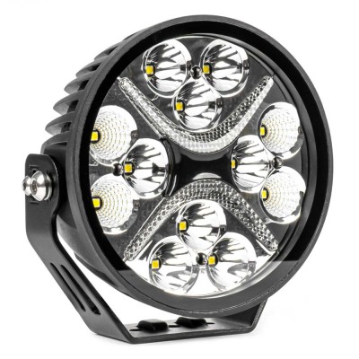 Proiector LED &amp;quot;PRO SERIES&amp;quot; cu doua functii pentru Off-Road, ATV, SSV, putere 54W, 7200lm, culoare 6000K, tensiune 10-30V, dimensiuni 140 x 140 x 61 mm foto