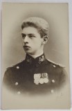 A.S.R. PRINTUL CAROL , IN UNIFORMA , CU DECORATII , FARA CHIPIU , FOTO, MANDY , TIP CARTE POSTALA , INTERBELICA