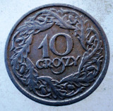 1.045 POLONIA 10 GROSZY 1923, Europa, Nichel
