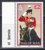 Isle of Man 1990 - Regina Elisabeta a II-a, Cota 8 EURO, MNH