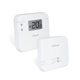Termostat digital, Salus, RT310 RF, wireless, LCD iluminat, cu baterii, Pentru centrala termica
