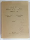 BULETINUL SOCIETATII ROMANE DE GEOLOGIE , VOLUMUL II , EDITIE IN FRANCEZA SI GERMANA , 1935