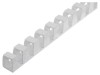 Cablu canal flexibil alb 0,5m HELLERMANNTYTON Polipropilena Diametru 10mm Autoadeziv FLEX10SK