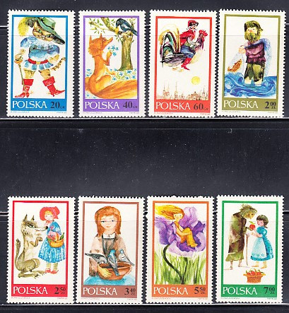 M2 - CNL1 13 - Timbre foarte vechi - Polonia - basme