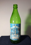 Sticla veche de alcool dublu rafinat - Sticla alcool Romania, anul 1996