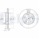 DELPHI BG3240C Disc frana